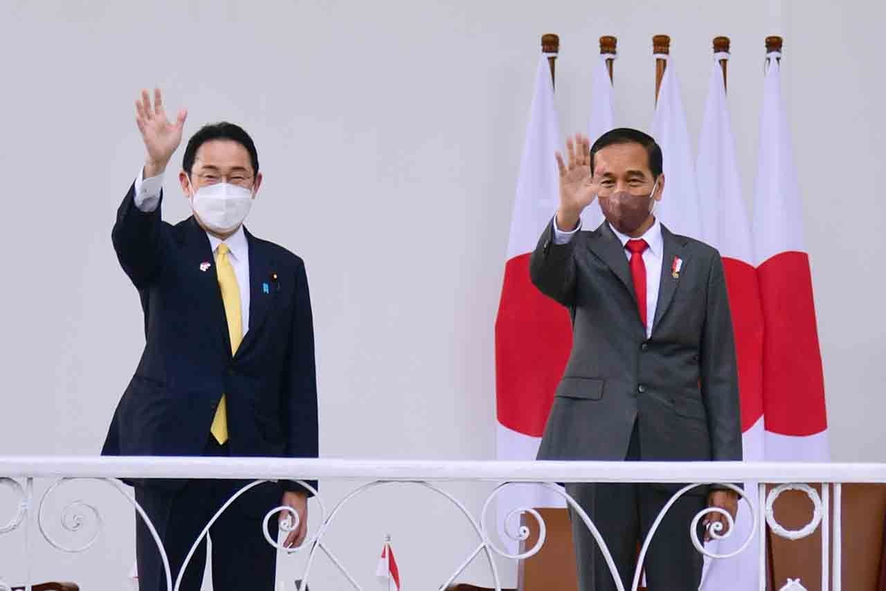 Bertemu Jokowi, PM Jepang Sepakat Beri Pinjaman ke Indonesia USD318,25 Juta. (Foto: MNC Media)