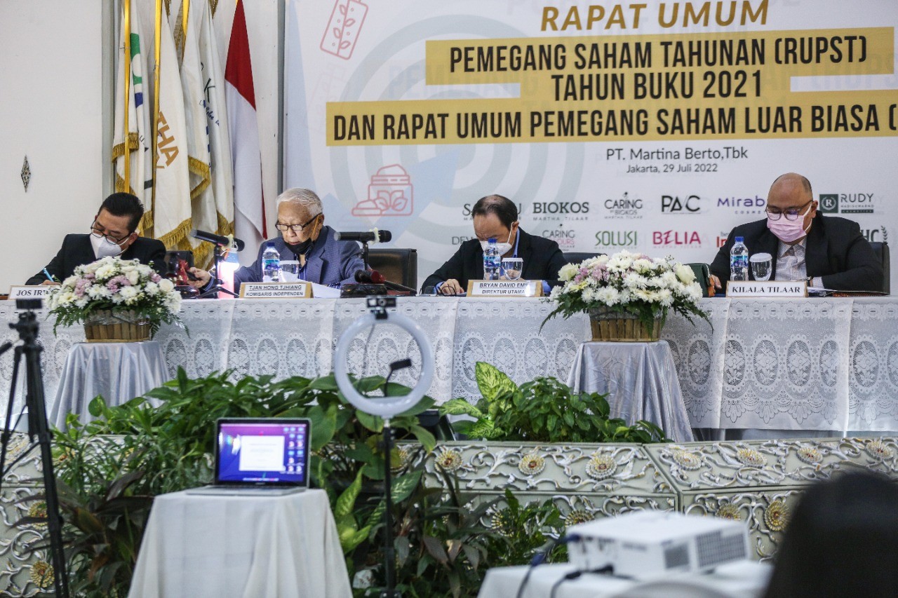 Martina Berto (MBTO) Siapkan Strategi Penjualan di 2022, Apa Saja?(FOTO:Dok Ist))