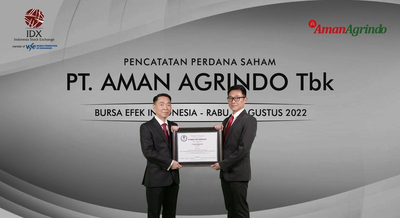 Listing Perdana Hari Ini, Aman Agrindo (GULA) Oversubscribed 61 Kali. (Foto: MNC Media)