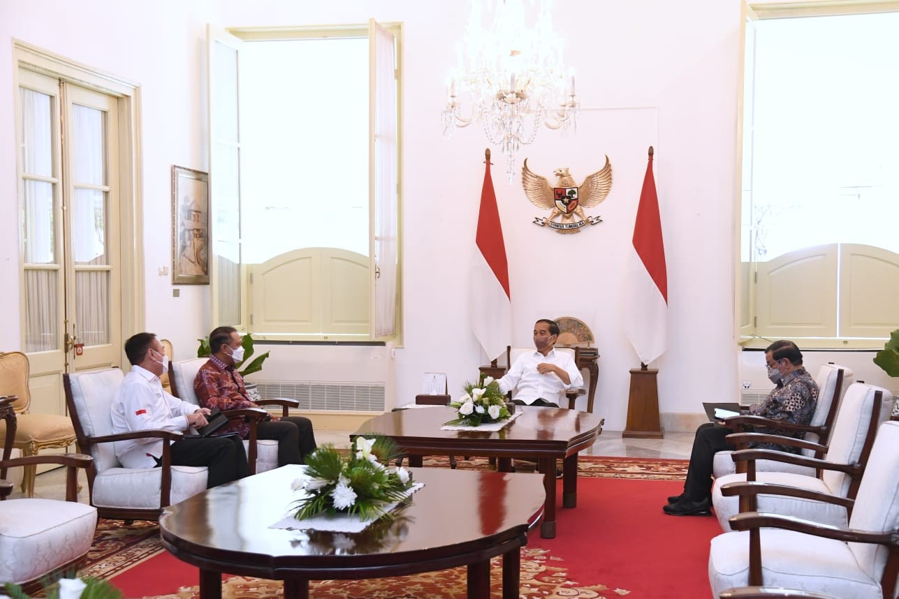 Jokowi Bakal Bangun Pusat Pelatihan Sepak Bola di IKN (Dok.MNC)