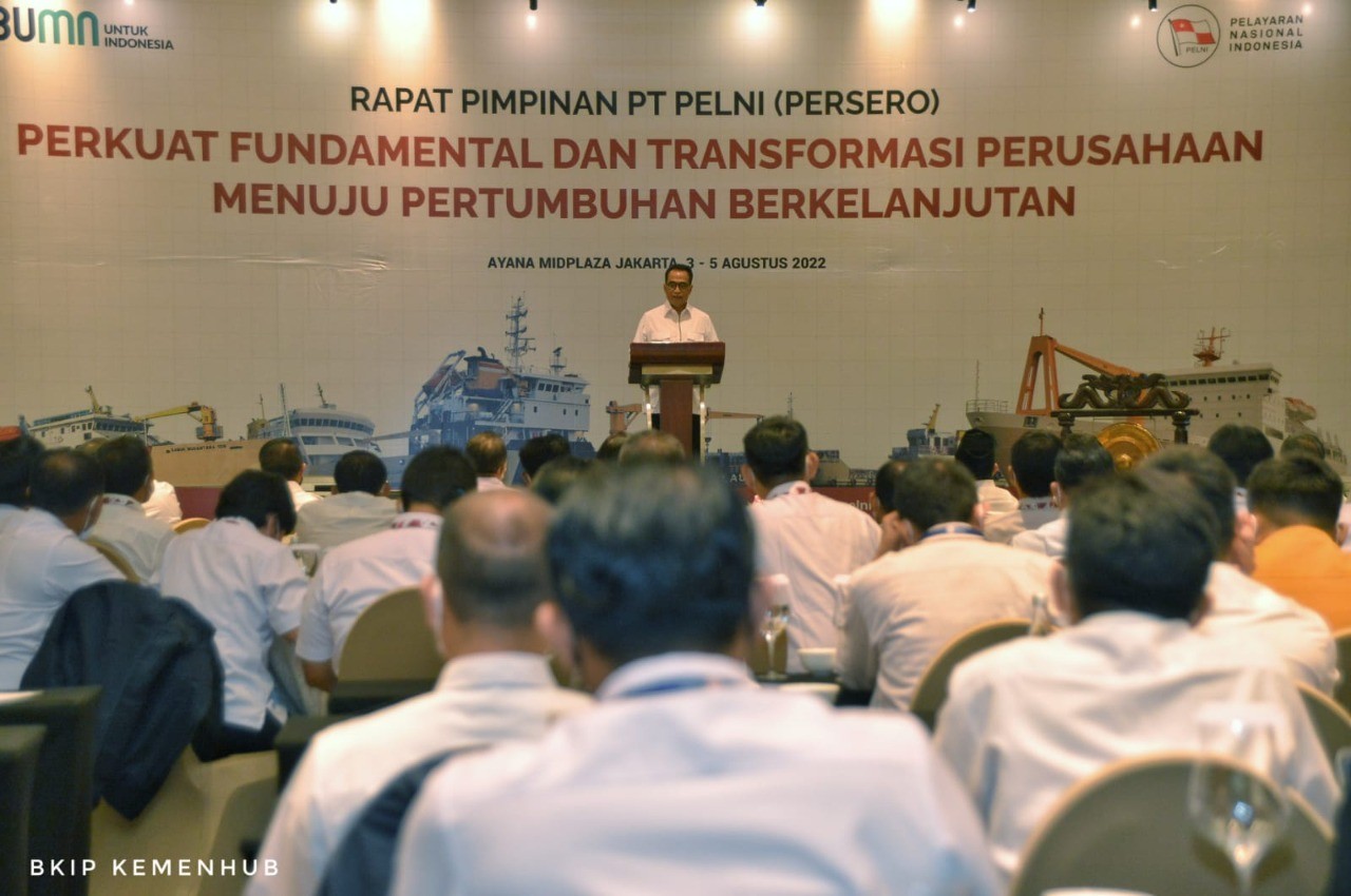 Menhub Minta Pelni Terus Bertransformasi agar Tak Tergantung Subsidi Pemerintah. (Foto: Kemenhub)