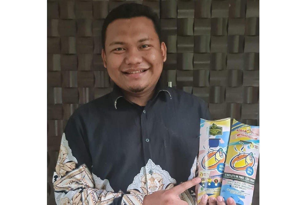 Direktur Utara (Dirut) SKB Food Eko Pujianto yang merupakan CEO termuda saat IPO (SKBFood)