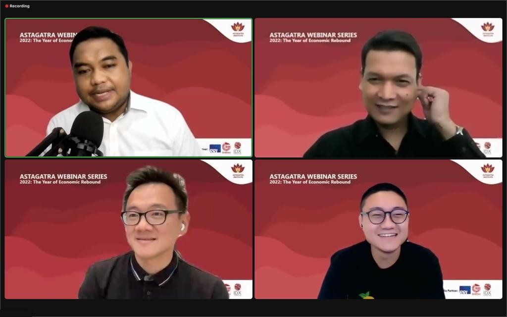 Astagatra Institute kembali menyelenggarakan Astagatra Webinar Series ketiga kalinya sebagai salah satu bentuk dukungan pada upaya pemulihan ekonomi nasional.