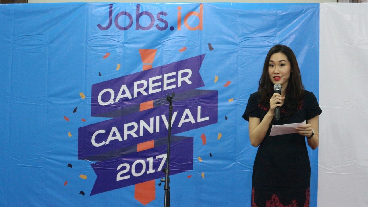 Kisah Veronika Linardi, Pendiri StartUp yang Pimpin Empat Perusahaan Besar. (FOTO : Twitter/@IM3Jabar)