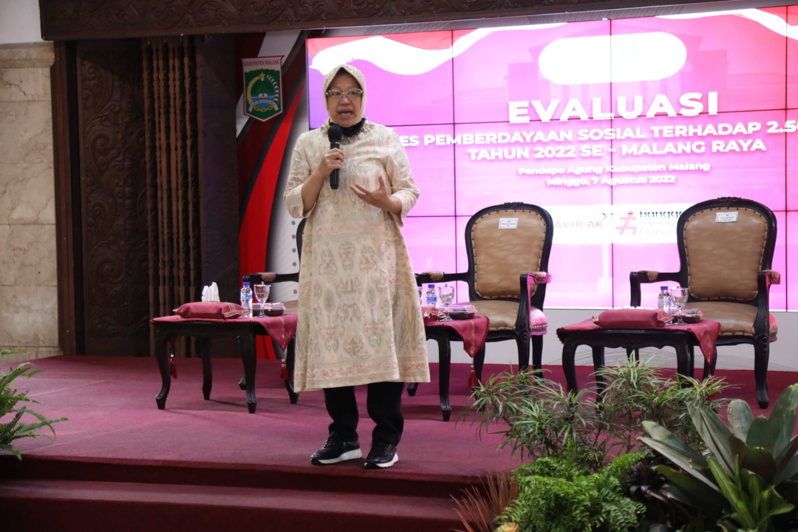 Ingin Atasi Kemiskinan Ekstrem, Begini Strategi Mensos Risma. (Foto: Kemensos)