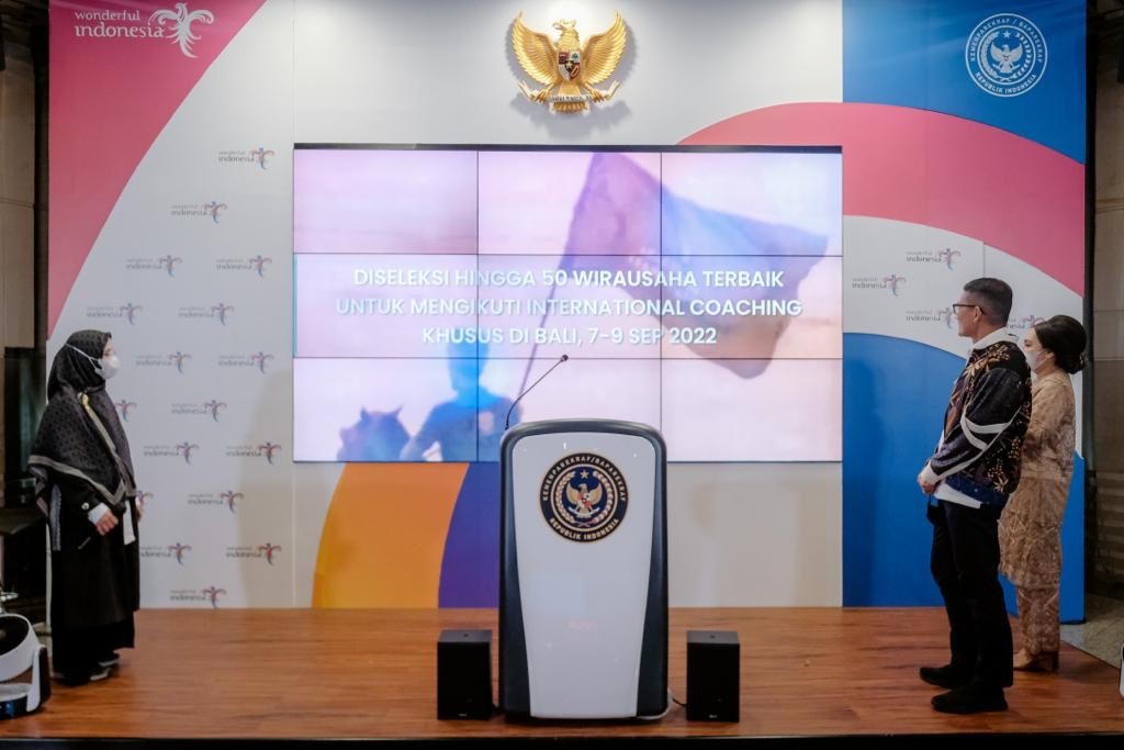 Perkuat Pelatihan, Sandiaga Uno Upayakan UMKM Tanah Air Naik Kelas (Dok.Kemenparekraf)