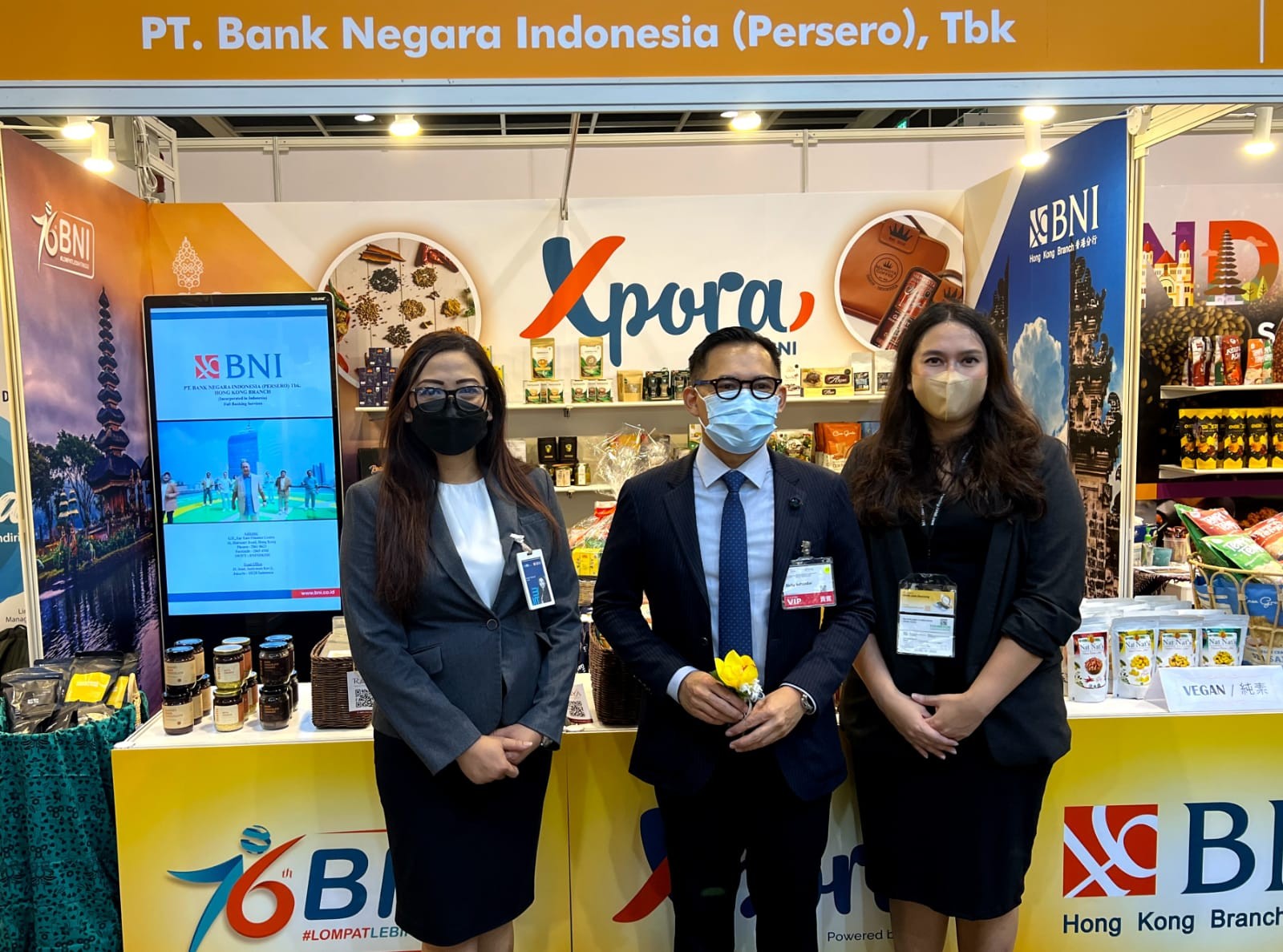 Optimalkan Food Expo 2022, BNI Boyong Rempah ke Hong Kong  