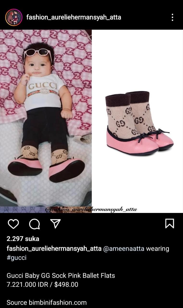 Outfit Termahal Baby Ameena Atta