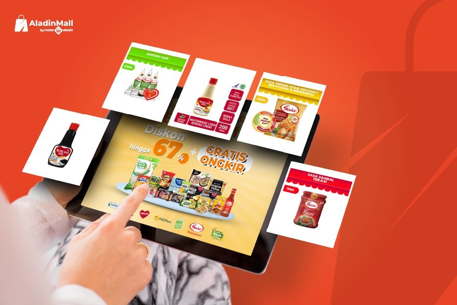 Hanya di AladinMall by Mister Aladin, Belanja Kebutuhan Dapur Diskon hingga 67 Persen 