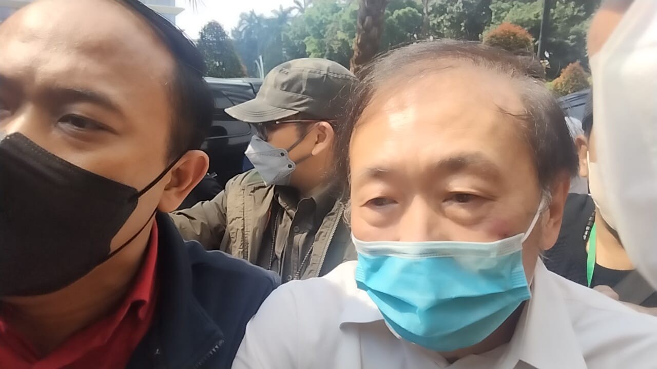 Tersangka Dugaan Korupsi Rp78 T Surya Darmadi Dijemput Pakai China Airlines. (Foto: MNC Media)