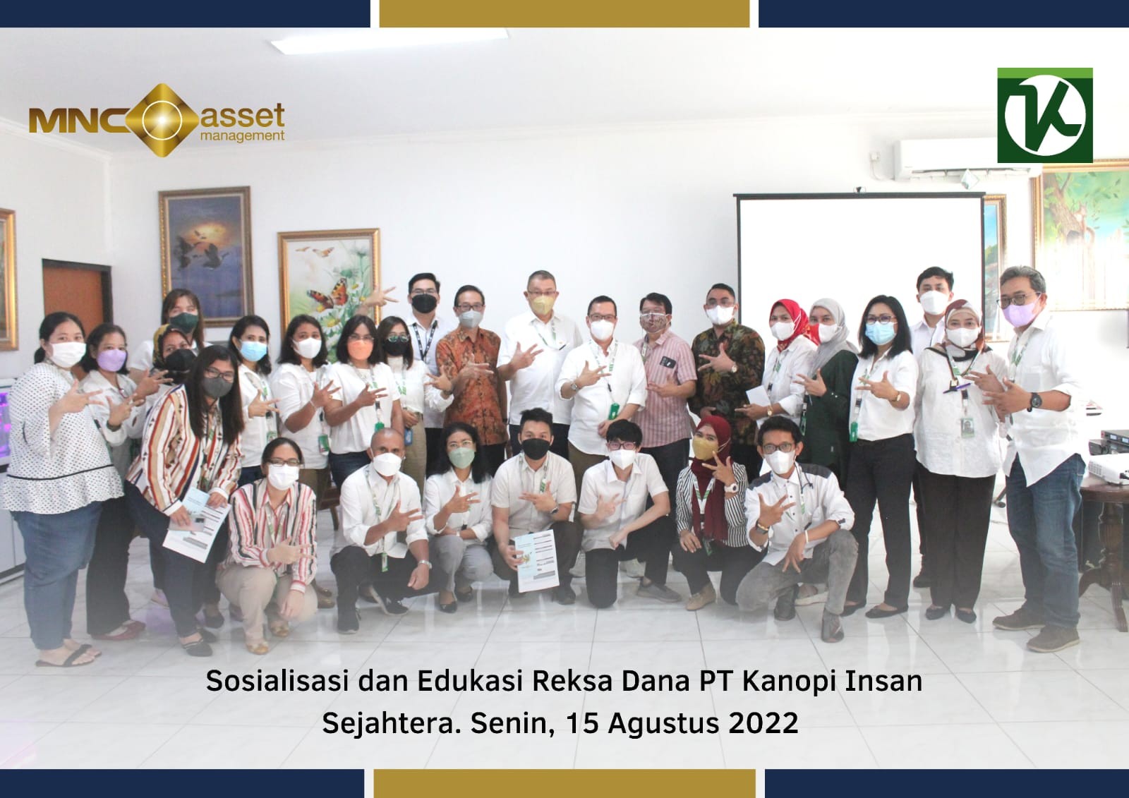 MNC Asset Management Edukasi Reksa Dana di PT Kanopi Insan Sejahtera (FOTO: MNC Media)