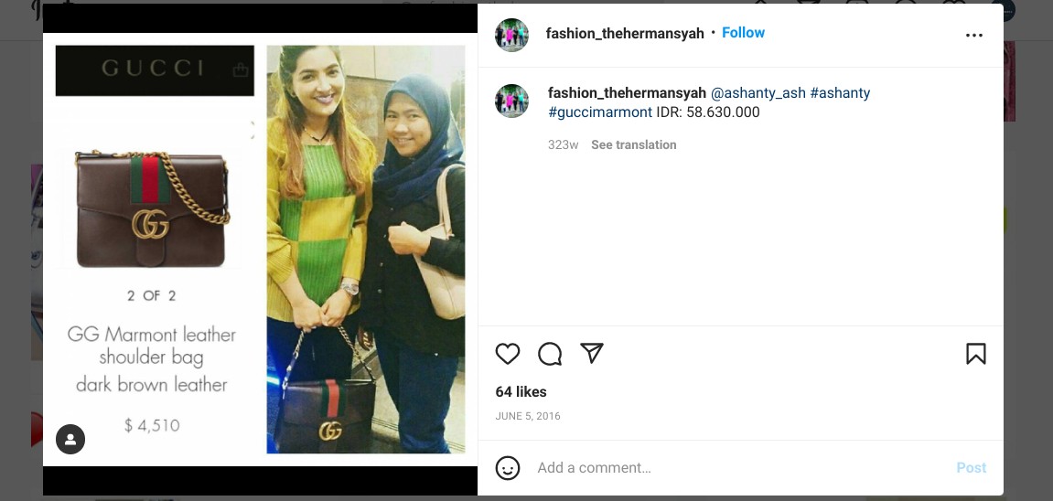 Koleksi Tas Mewah Ashanty
