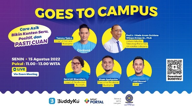 BuddyKu Goes To Universitas Udayana, Generasi Muda Harus Melek Digital  (MNC Media)