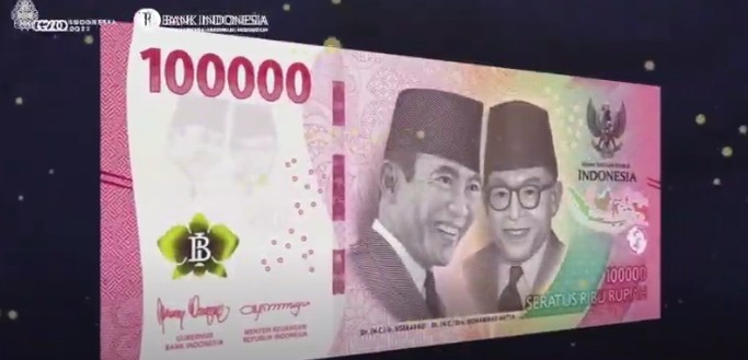Uang Kertas Baru Rp100.000