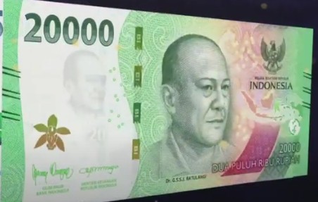 Uang Kertas Pecahan Rp20.000