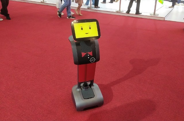Ramah ke Pengunjung, Begini Penampakan SPG Robot di GIIAS 2022 (Foto: Tangguh Yudha/MNC Media)