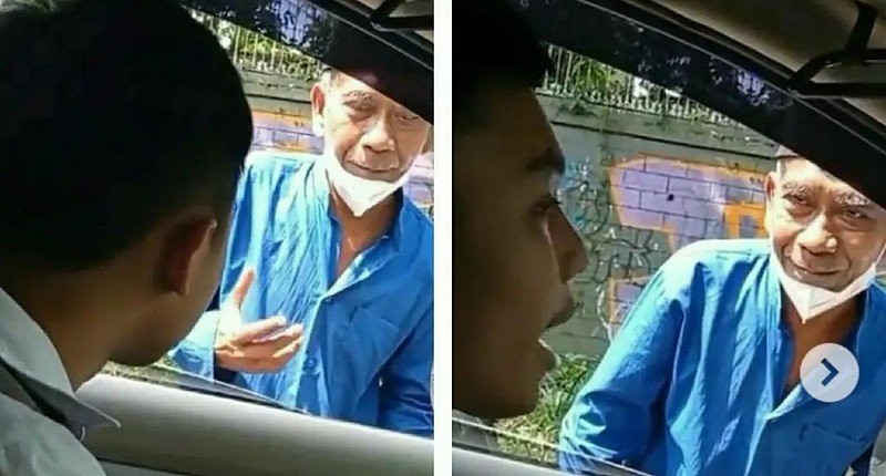 Bikin Kagum! Pedagang Cincau di Bogor Ini Fasih Berbahasa Inggris. (Foto: MNC Media)
