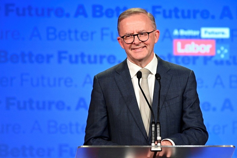 Perdana Menteri Australia, Anthony Albanese, mengirimkan delegasi investasi untuk berkunjung ke Indonesia. Foto: MNC Media