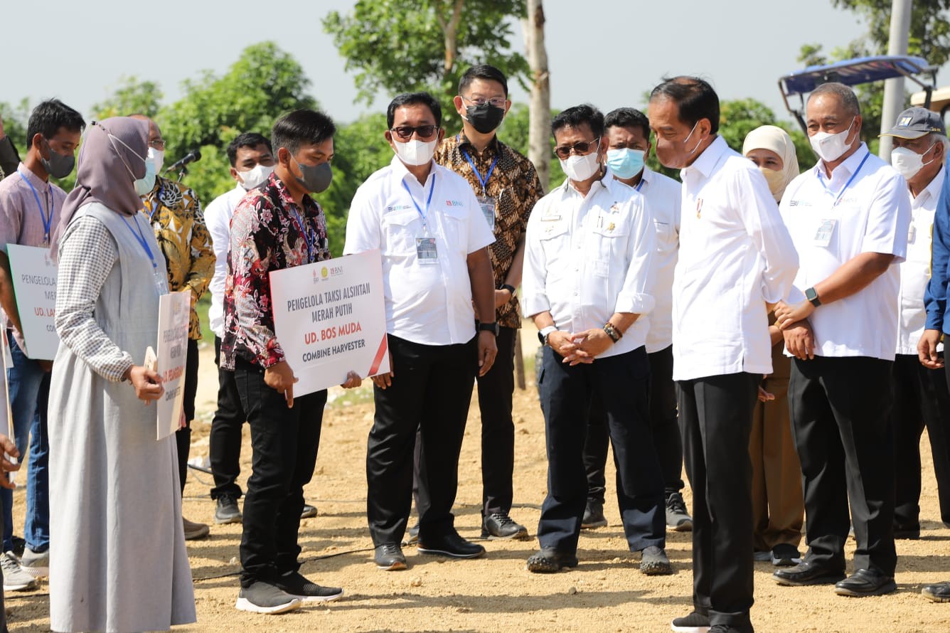 Perkuat Transformasi Agrikultur dan Food Estate, BNI Dukung Program Taksi Alsintan (foto: MNC Media)