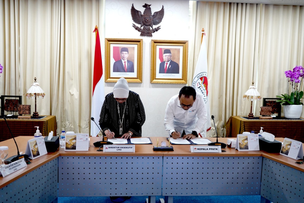 Cegah Tindak Pidana Pencucian Uang, LPEI Gandeng PPATK (FOTO:Dok Ist)