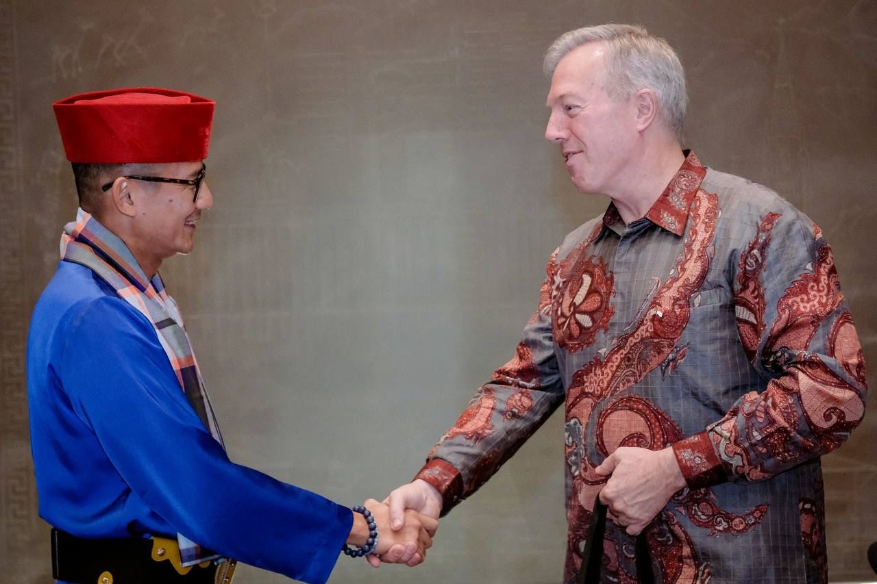 Sandiaga Uno Ajak Delegasi US-ABC Bangkitkan Sektor Parekraf RI (Foto: MNC Media)