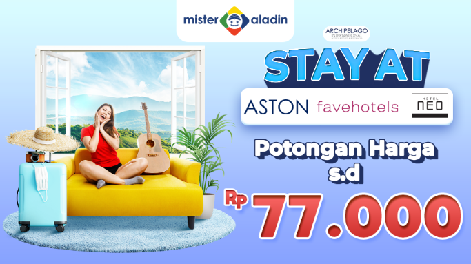 Cuma di Mister Aladin, Nginep di Hotel-hotel Archipelago Bisa Dapat Diskon. Foto: MNC Media
