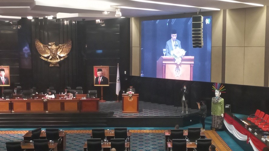 Pendapatan DKI Jakarta 2021 Capai Rp65,57 T, Mayoritas dari Pajak Daerah. (Foto: Muhammad Refi Sandi/MNC Media)