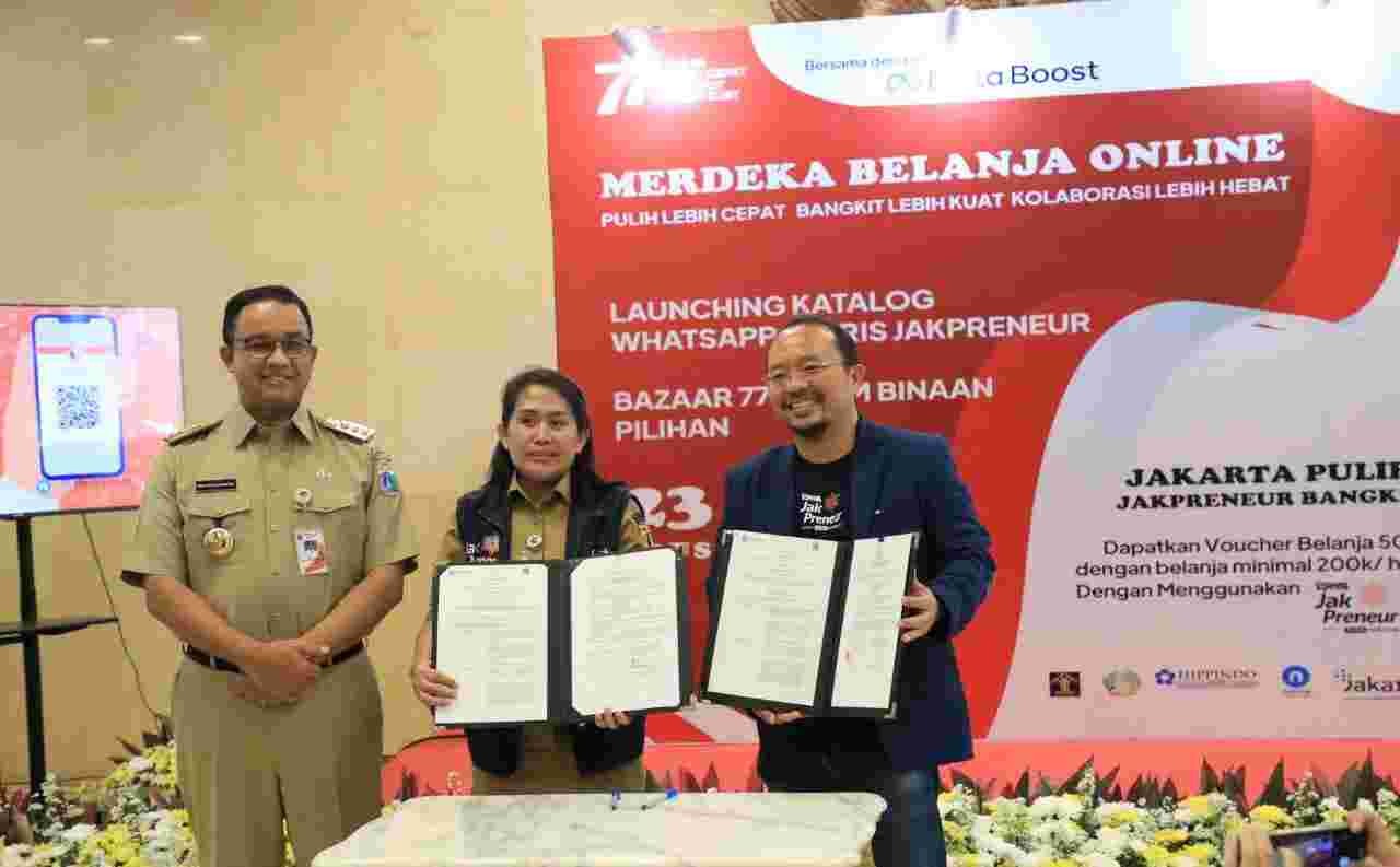 Gubernur DKI Jakarta, Anies Baswedan melihat pelaku UMKM perlu perhatian khusus dari pemerintah sehingga mereka dapat tumbuh berkembang.