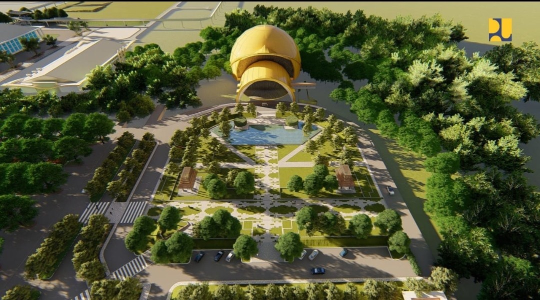 Penataan kawasan TMII dilakukan agar suasana lebih alami dengan mengadopsi konsep destinasi wisata rakyat.