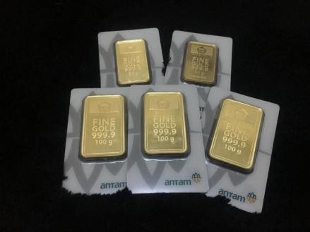 Harga Emas Antam (ANTM) Hari Ini Melesat Rp13 Ribu Jadi Segini. (Foto MNC Media)