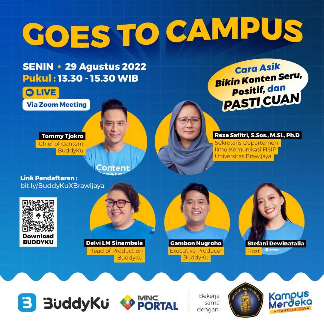 BuddyKu Goes To Campus di Universitas Brawijaya, Bangun Kualitas iGeneration (FOTO: MNC Media)