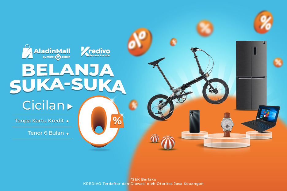 Cuma di AladinMall by Mister Aladin, Belanja Bisa Dapat Harga Super Hemat + Cicilan 0 Persen (Dok.MNC)