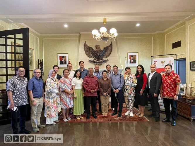 HUT RI ke-77 di Jepang: KBRI Tokyo Gelar Temu Pelaku Usaha