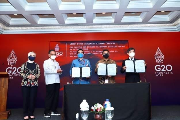 Transisi ke Energi Bersih, Pertamina Gandeng Astra hingga Jababeka (FOTO: MNC Media)