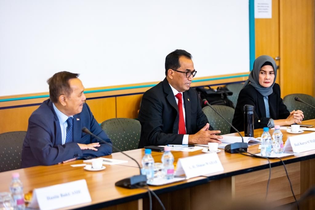 Bertemu Menteri Hungaria, Menhub Bahas Pengelolaan Proving Ground-Proyek Transportasi (Dok.MNC)