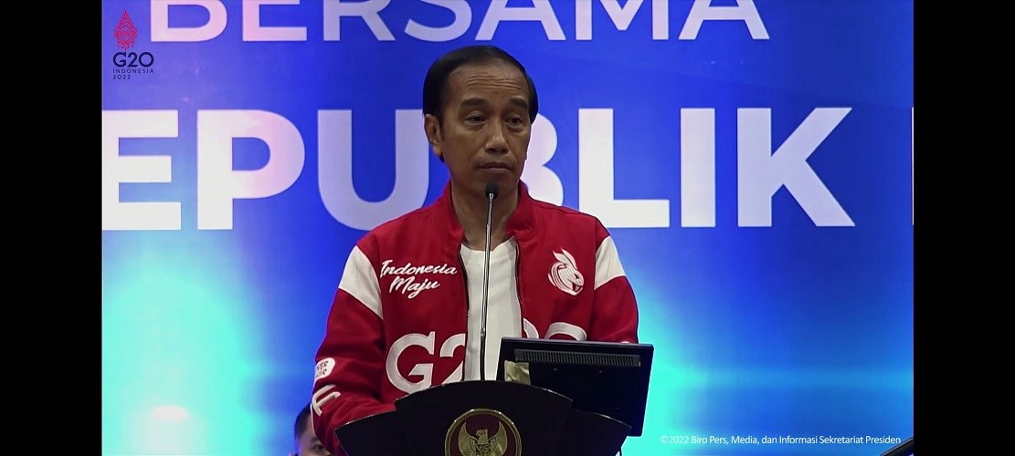 Setelah 49 Tahun, Jokowi Jadi Presiden Kedua yang Kunjungi Freeport Indonesia. (Foto: Raka Dwi Novianto/ MNC Media)