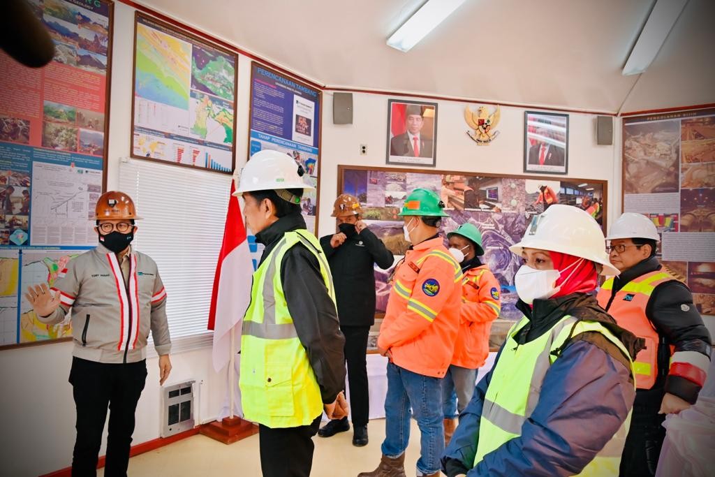 Kunjungi Museum Bunaken, Jokowi Lihat Sejarah Tambang PTFI-Grup MIND ID  (Dok.Ist)