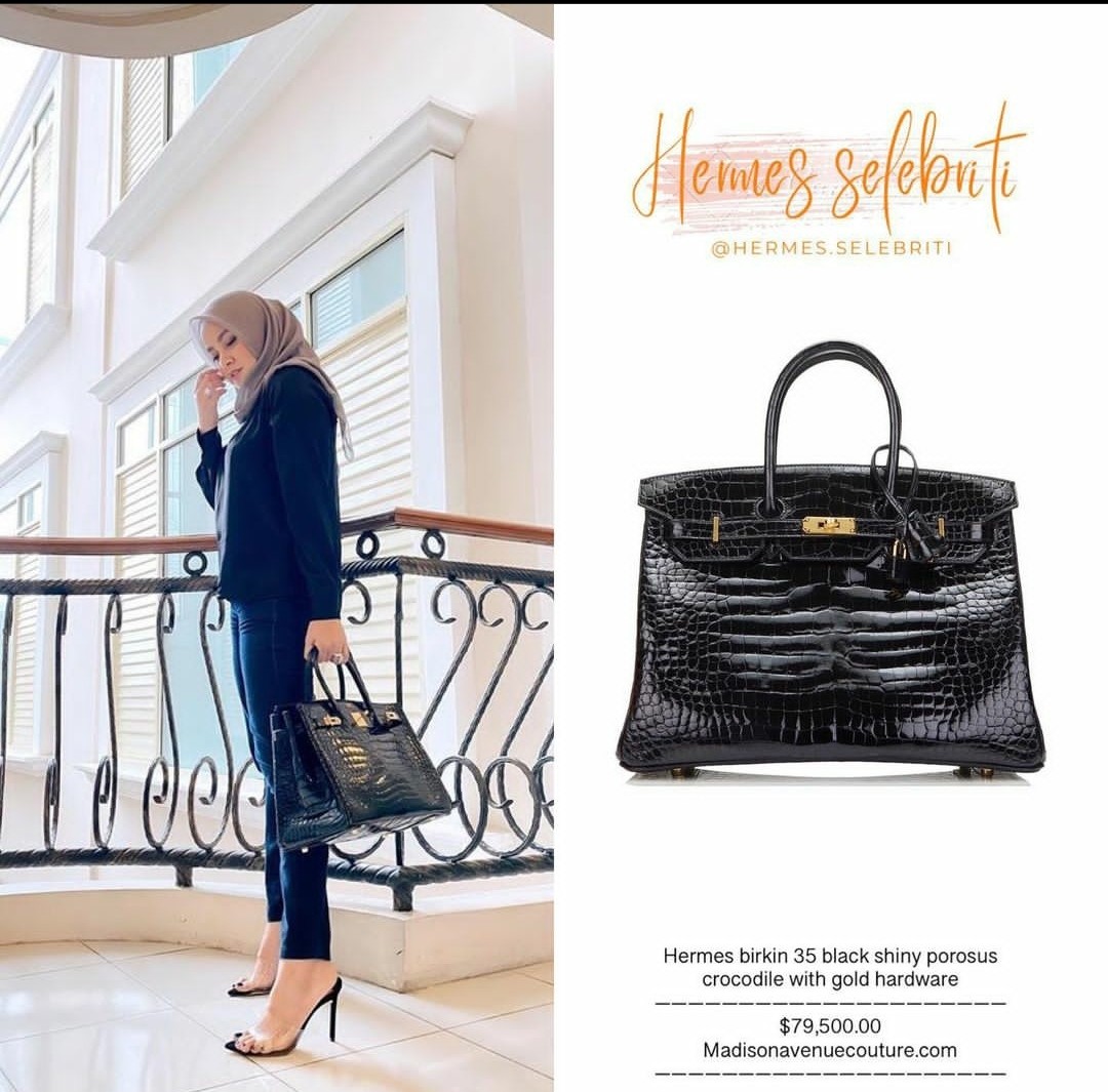 Intip Koleksi Barang Mahal Olla Ramlan, Tenteng Tas Hermes Rp1,2 M (FOTO:IG @hermes.selebriti)
