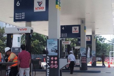 Dianggap Lebih Murah, Stok SPBU Vivo Ludes Diserbu Masyarakat (foto: MNC Media)