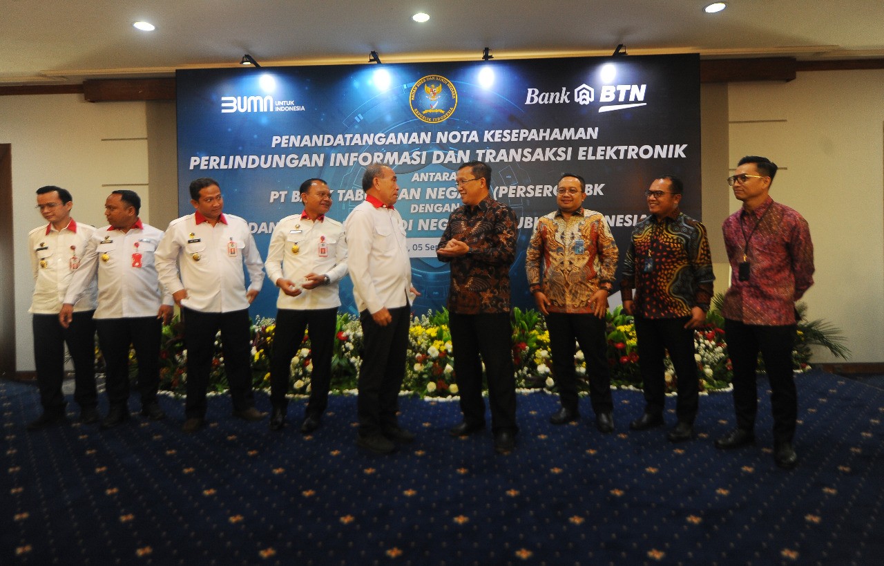 Cegah Kejahatan Siber, BTN Gandeng BSSN Maksimalkan Keamanan Transaksi Digital (FOTO:Dok Ist)