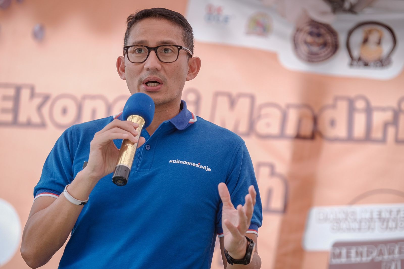 Sandiaga Uno mengatakan ekonomi kreatif merupakan salah satu sektor yang paling ideal untuk terus dikembangkan. 