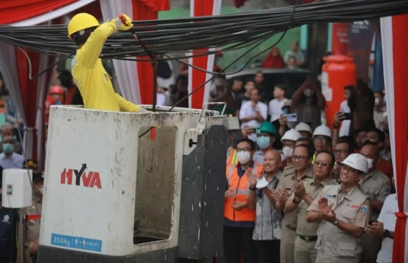 Jadi Smart City, Anies Baswedan: Jakarta Harus Bebas Kabel Semrawut (Foto:  Instagram @aniesbaswedan).