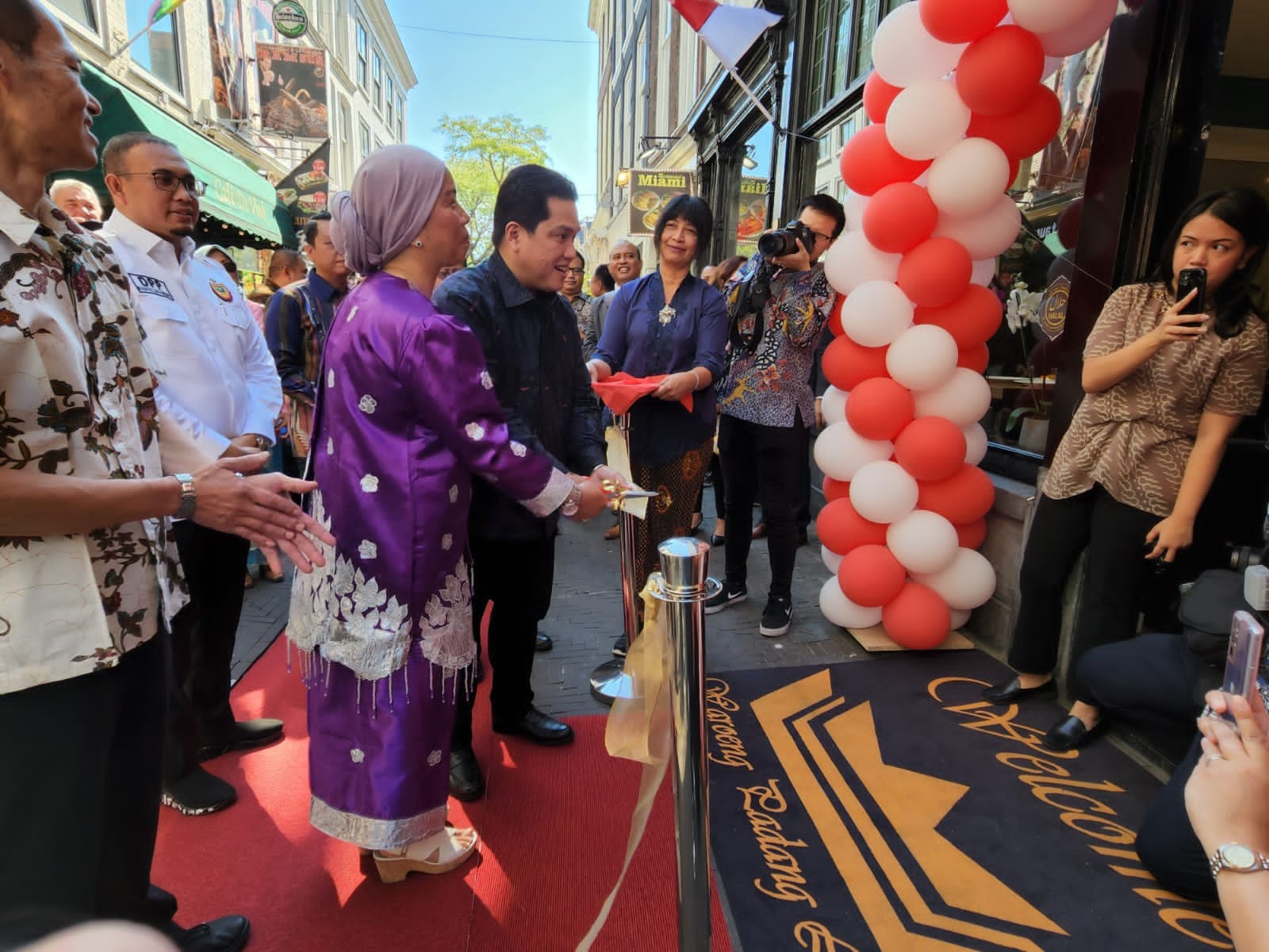 Restoran Padang Binaan BNI (BBNI) di Den Haag Diapresiasi DPR (FOTO:Dok Ist)