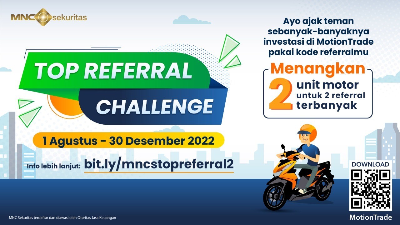 Program Top Referral Challenge di MotionTrade Berhadiah Motor, Ini Caranya (Dok.MNC)