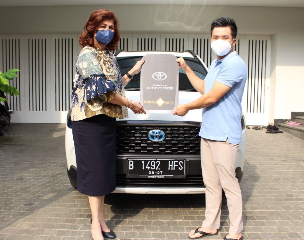 Selamat, Ini Nasabah Pemenang Toyota Corolla Cross Hybrid dari MNC Bank (BABP) (Dok.MNC)