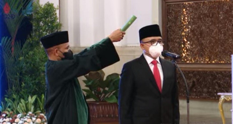 Jadi MenPANRB Baru, Azwar Anas Ungkap Target Khusus dari Jokowi (Dok.Setpres)