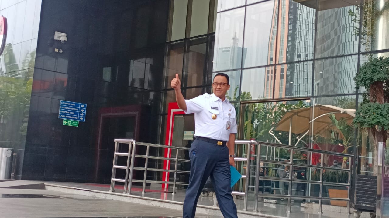 Datang Sendirian, Ini Penampakan Anies Baswedan Penuhi Panggilan KPK  (Dok.Ist/Ariedwi)