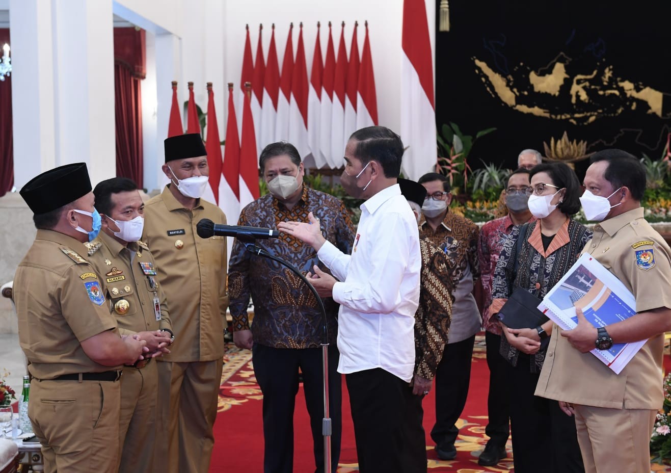 Jokowi Minta Kepala Daerah Pakai APBD untuk Atasi Dampak Kenaikan BBM (Dok.MNC)