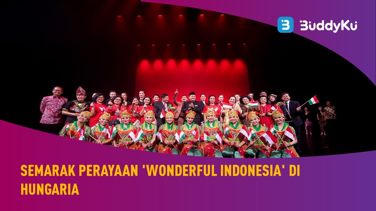 Pererat Hubungan Diplomatik, KBRI Hungaria Pamerkan Wonderful Indonesia (Foto: MNC Media)