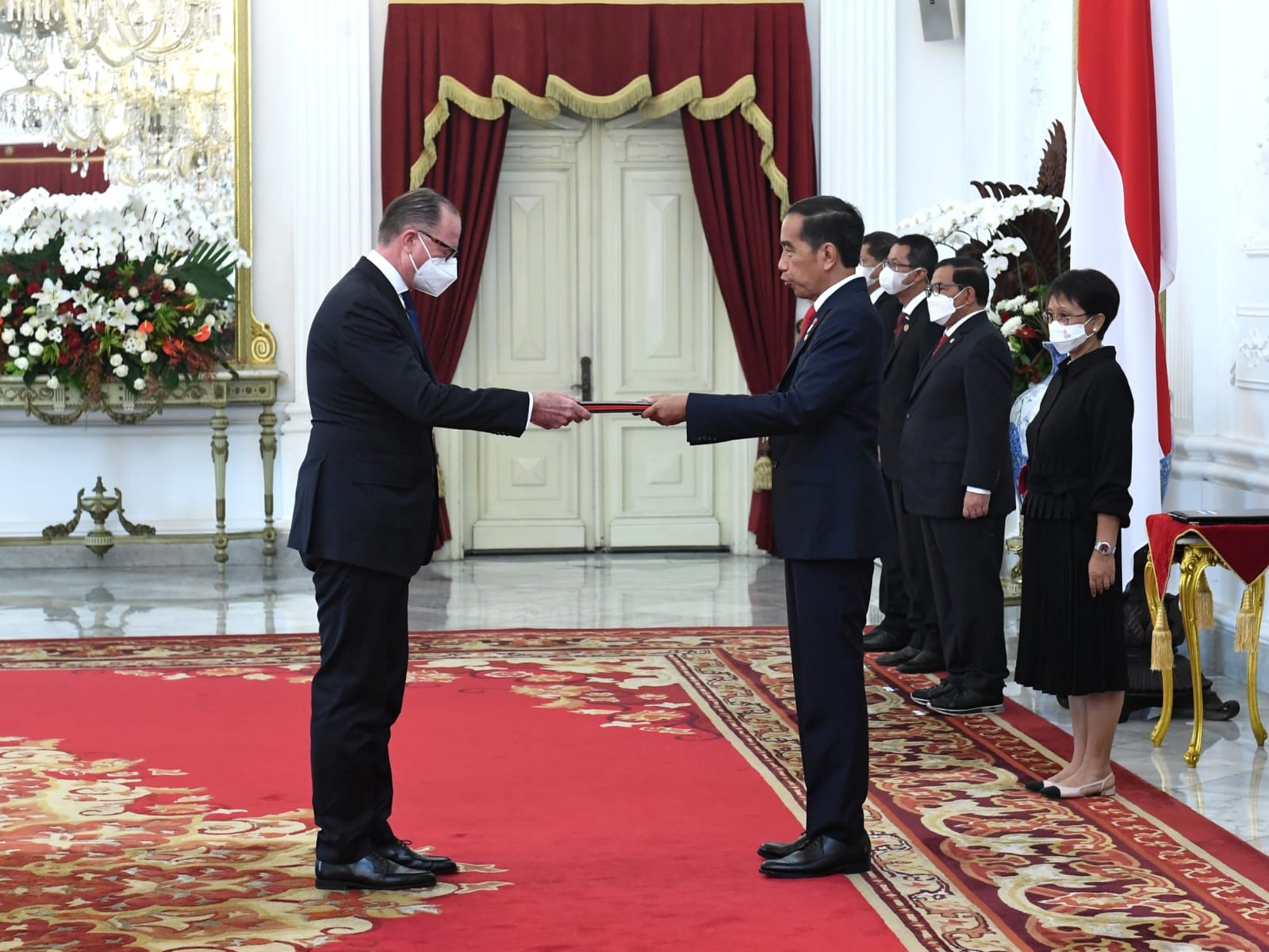 Jokowi Terima Delapan Duta Besar Negara Sahabat, Ini Daftarnya (Foto: MNC Media)